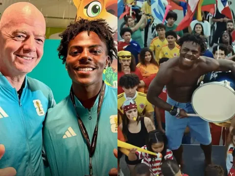 IShowSpeed được Chủ tịch FIFA trao tận tay đặc quyền ở World Cup 2026 là chủ nhân bản hít CHAMPION
