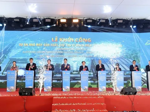 Khởi công Nhà máy sản xuất, chế tạo vi mạch điện tử Meiko Yên Quang