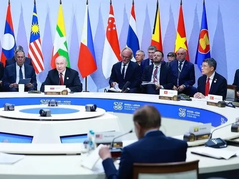 Thủ tướng Lê Minh Hưng dự phiên toàn thể Hội nghị Cấp cao Kỷ niệm 35 năm quan hệ ASEAN - Nga