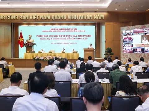 Khẩn trương trình cơ chế đột phá giao ngân sách, giao thẩm quyền trong phát triển khoa học công nghệ, đổi mới sáng tạo