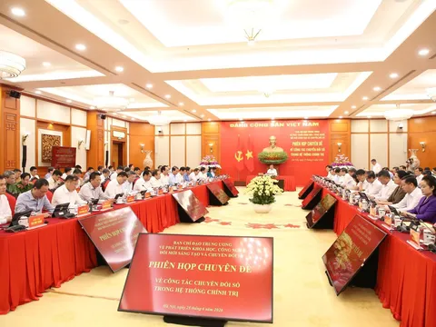 Tổng Bí thư, Chủ tịch nước Tô Lâm: Xác lập bằng được kỷ luật dùng chung về dữ liệu trong hệ thống chính trị