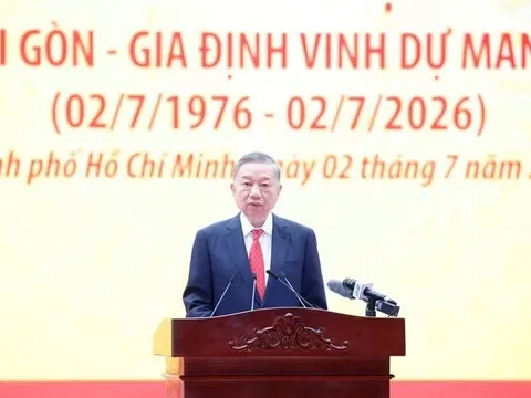 Phát biểu của Tổng Bí thư, Chủ tịch nước Tô Lâm tại Lễ kỷ niệm 50 năm thành phố Sài Gòn - Gia Định vinh dự mang tên Chủ tịch Hồ Chí Minh