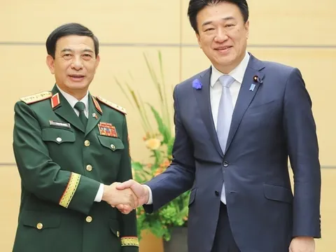 Đại tướng Phan Văn Giang hội kiến Chánh Văn phòng Nội các Nhật Bản