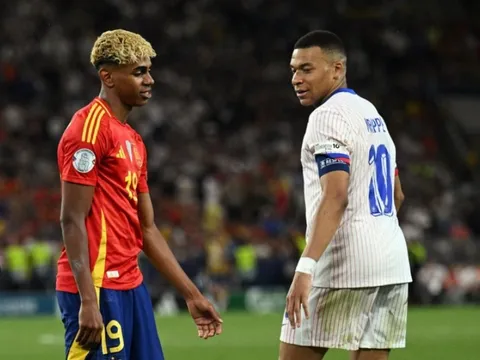 Bán kết World Cup 2026: Cầu thủ Lamine Yamal của tuyển Tây Ban Nha - Kylian Mbappe tuyển Pháp và tỷ số đối đầu
