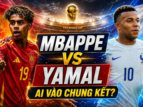 Nhận định bán kết World Cup 2026, ngày 15/7: Pháp vs Tây Ban Nha, cầu thủ Mbappe vs Yamal, ai sẽ vào chung kết?