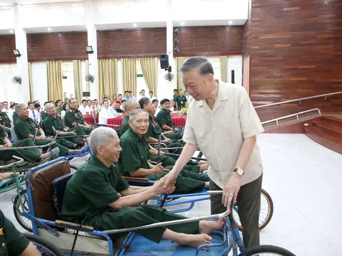 Tổng Bí thư, Chủ tịch nước Tô Lâm: Tiếp tục rà soát, giải quyết đầy đủ chính sách đối với người có công và thân nhân