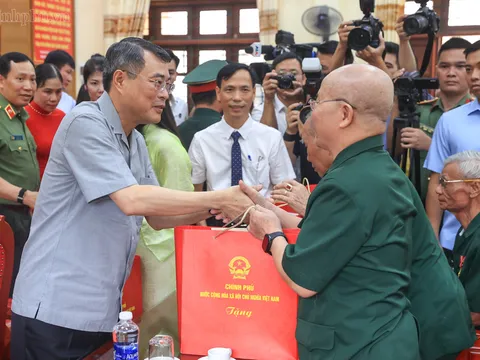 Thủ tướng Lê Minh Hưng: Tiếp tục dành sự quan tâm, chăm sóc các thương binh, bệnh binh