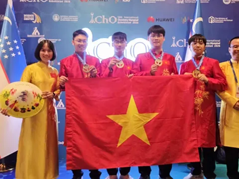 HOT: Bốn học sinh Việt Nam thi Olympic Hóa học quốc tế năm 2026 đều đạt Huy chương Vàng