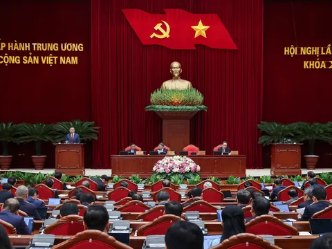 Thông cáo báo chí về ngày làm việc thứ ba Hội nghị Trung ương 3 khoá XIV