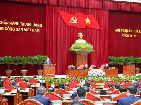 Thông cáo báo chí về ngày làm việc thứ tư Hội nghị lần thứ ba Ban Chấp hành Trung ương Đảng khoá XIV