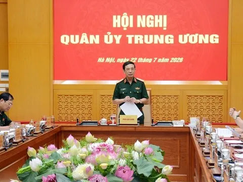 Đại tướng Phan Văn Giang chủ trì Hội nghị Quân ủy Trung ương: Xem xét, cho ý kiến một số nội dung quan trọng