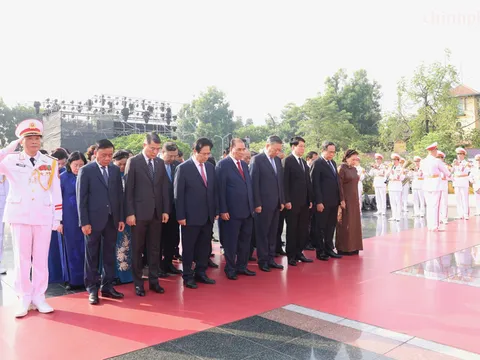 Kỷ niệm 79 năm Ngày Thương binh-Liệt sĩ: Lãnh đạo Đảng, Nhà nước tưởng niệm các Anh hùng liệt sĩ và viếng Chủ tịch Hồ Chí Minh