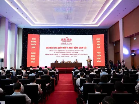 Chủ tịch Quốc hội: Giám sát để tháo gỡ điểm nghẽn, kiến tạo phát triển, vì hiệu lực quản trị Quốc gia