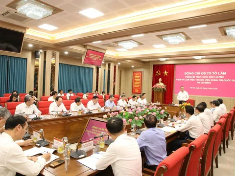 Tổng Bí thư, Chủ tịch nước Tô Lâm: Học viện phải là hình mẫu về xây dựng Đảng, trách nhiệm, kỷ luật, liêm chính học thuật