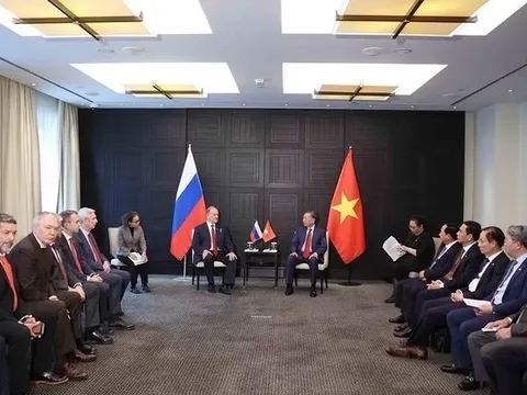 Tổng Bí thư, Chủ tịch nước Tô Lâm tiếp Chủ tịch Đảng Cộng sản Liên bang Nga