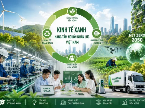 Kinh tế xanh mở không gian mới cho phát triển nguồn nhân lực Việt Nam