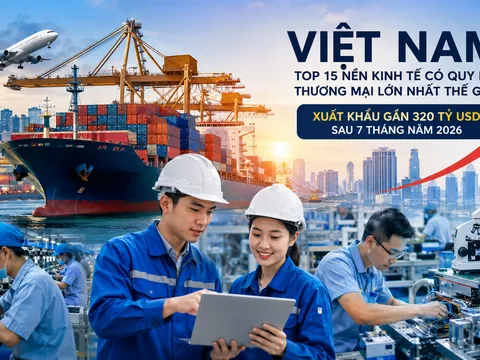 Gần 320 tỷ USD xuất khẩu 7 tháng đầu năm: Từ vị thế top 15 thương mại lớn nhất thế giới đến sức bật nguồn nhân lực Việt Nam