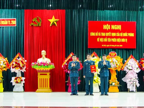 Trung đoàn 64 chính thức mang phiên hiệu mới Trung đoàn 260