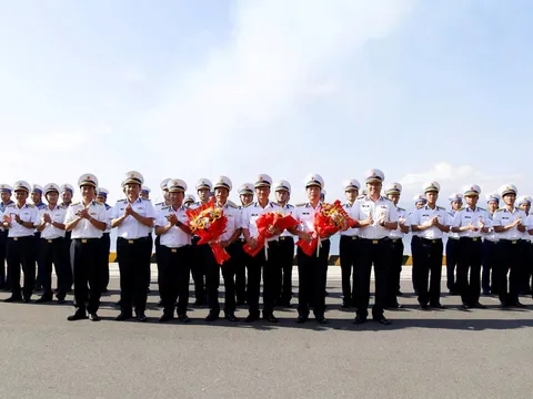 Hải quân Việt Nam - Trung Quốc hoàn thành tuần tra, huấn luyện liên hợp trên vùng biển Vịnh Bắc Bộ