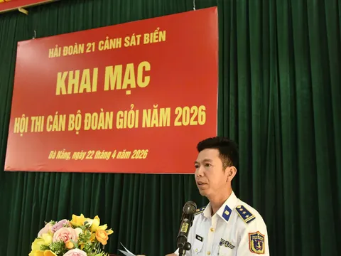Hải đoàn 21 khai mạc hội thi cán bộ Đoàn giỏi năm 2026