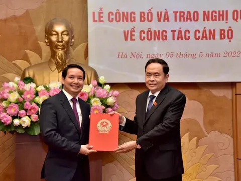 Bộ Xây dựng, Văn Phòng Quốc hội bổ nhiệm nhân sự, lãnh đạo mới