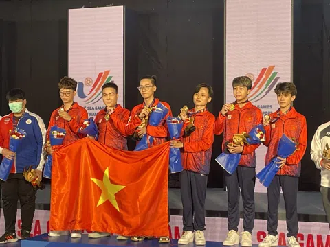 SEA Games 31 ngày 14/5: Lần đầu tiên thể thao điện tử Việt Nam có HCV