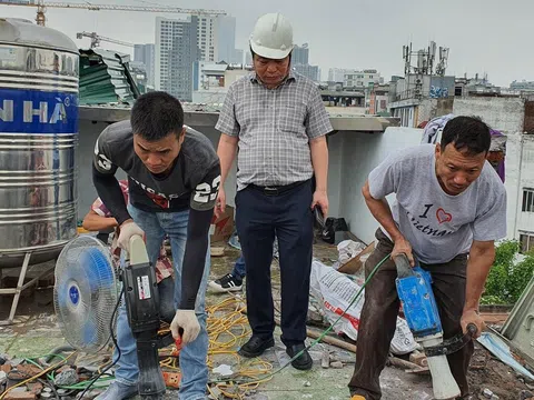 Hà Nội: Quận Cầu Giấy cương quyết xử lý các công trình vi phạm