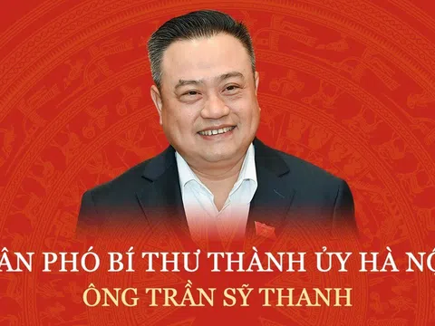 Ông Trần Sỹ Thanh giữ chức Phó Bí thư Thành ủy Hà Nội