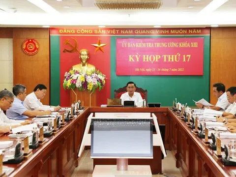 Thông báo kết quả Kỳ họp thứ 17 của Ủy ban Kiểm tra Trung ương