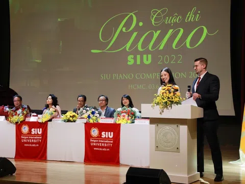 Gần 600 hồ sơ đăng ký tham dự Bán kết Cuộc thi SIU Piano Competition 2022