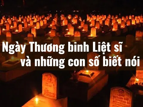 Ngày Thương binh Liệt sĩ và những con số biết nói