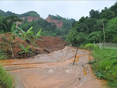 Đề phòng lũ quét, sạt lở đất, ngập úng cục bộ tại nhiều tỉnh Bắc Bộ, Trung Bộ và Tây Nguyên