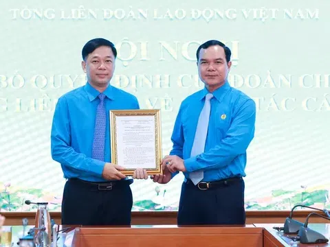 Chân dung tân Trưởng Ban Tổ chức Tổng Liên đoàn Lao động Việt Nam