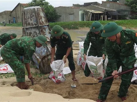 Quân đội điều động 263.200 cán bộ, chiến sĩ, dân quân và 3.380 phương tiện ứng phó bão Noru