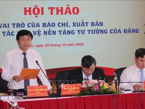 Vai trò của báo chí, xuất bản trong công tác bảo vệ nền tảng tư tưởng của Đảng