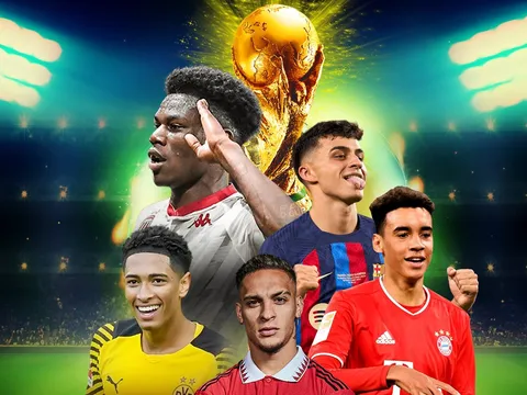 Dàn sao trẻ hứa hẹn tỏa sáng tại World Cup 2022