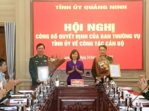 Loạt nhân sự lãnh đạo mới bổ nhiệm ở Quảng Ninh, Thanh Hóa