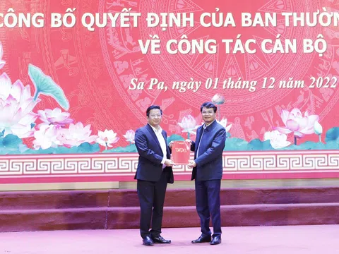 Bổ nhiệm nhân sự mới tại Lào Cai, Tiền Giang