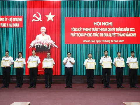 Vùng 4 Hải quân tổ chức Hội nghị quân chính năm 2022