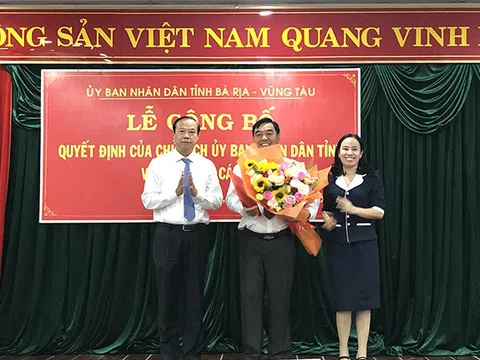 Kiện toàn nhân sự mới tại Thái Bình, Bà Rịa-Vũng Tàu