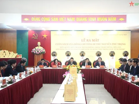 Ra mắt cuốn sách quý về phòng, chống tham nhũng, tiêu cực của Tổng Bí thư Nguyễn Phú Trọng