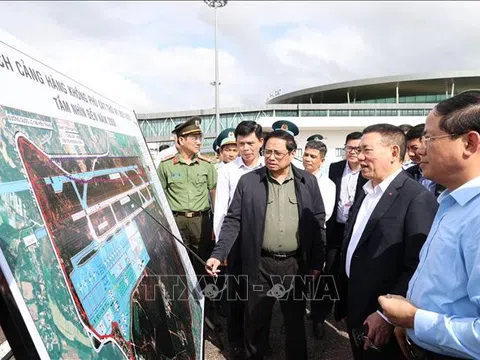 Thủ tướng Phạm Minh Chính thăm, làm việc tại Bình Định