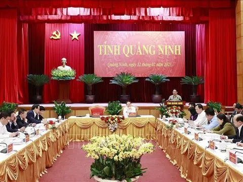 Thủ tướng Phạm Minh Chính: Cần tạo thương hiệu về một Quảng Ninh giàu có và sạch, đẹp