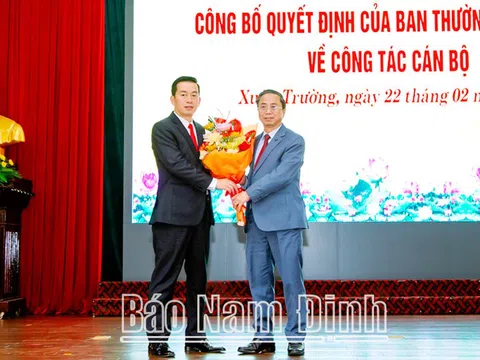 Lào Cai, Nam Định bổ nhiệm nhân sự mới