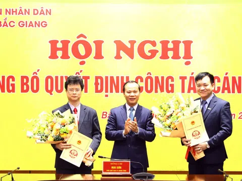 Bổ nhiệm nhân sự mới tại Bắc Giang và Sóc Trăng