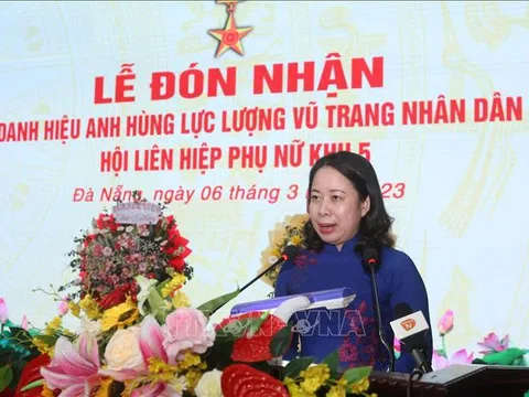 Xây dựng người phụ nữ Việt Nam thời đại mới đầy hoài bão và khát vọng