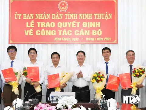 Bổ nhiệm nhân sự mới tại Ninh Thuận, Nghệ An