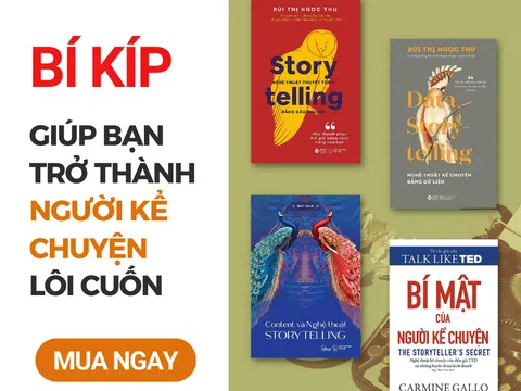 Top 4 cuốn sách giúp bạn trở thành người “kể chuyện” lôi cuốn nhất