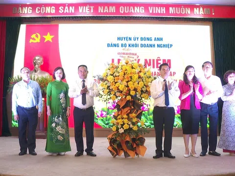 Đảng bộ Khối Doanh nghiệp huyện Đông Anh tổ chức Lễ kỷ niệm 10 năm ngày thành lập