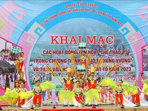 Giỗ Tổ Hùng Vương 2023: Sôi động các hoạt động văn hóa - thể thao